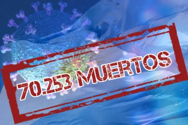 70 mil muertos por la pandemia del coronavirus
