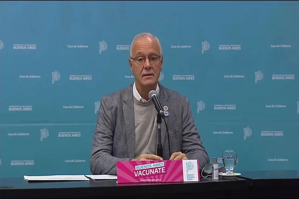 ministro de Salud bonaerense, Daniel Gollan