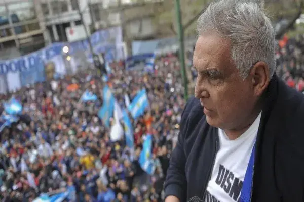 "Pata" Medina vuelve al arresto domiciliario por haber realizado un acto sindical