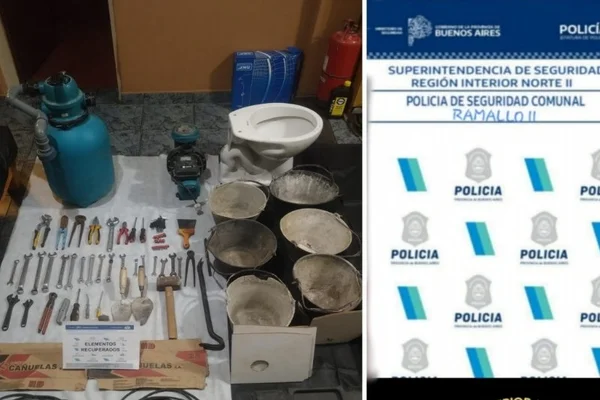 Villa General Savio: robo esclarecido por la ayuda de monitoreo | Foto: Ramallo Ciudad