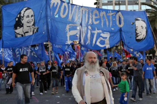 El Movimiento Evita anunció que marchará a Plaza de Mayo en apoyo a Alberto Fernández