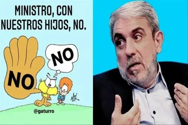 Nik y Aníbal Fernández protagonizaron polémica en redes