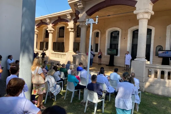 También reconocieron la labor realizada con pacientes covid