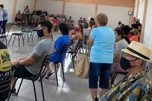 Exito en la campaña de vacunación en La Emilia con mas de 150 vacunados