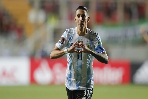 El Capitán del seleccionado Argetina, convirtio el primer gol para la albiceleste