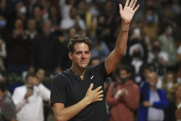 Del Potro, entre lágrimas: "Cumplí todos mis sueños en el tenis y me voy tranquilo conmigo mismo"