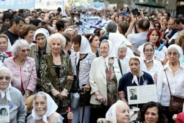 Abuelas de Plaza de Mayo volverán a marchar el 24 de marzo