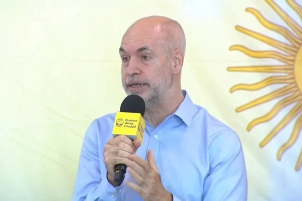 El jefe de Gobierno Porteño, Horacio Rodríguez Larreta.