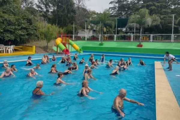 Clases de aquagym para jubilados