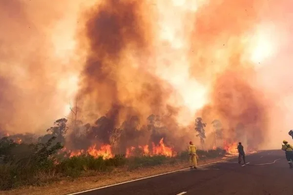 Ya se quemó el 11% de la provincia de Corrientes por los incendios