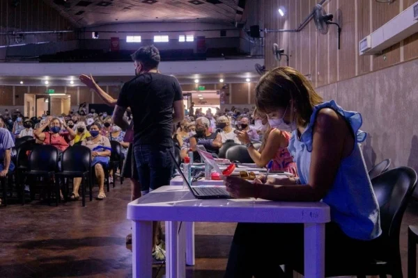 Se retira la posta vacunatoria de la Iglesia Dios es Amor