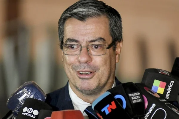 El jefe del bloque de diputados del Frente de Todos, Germán Martínez.