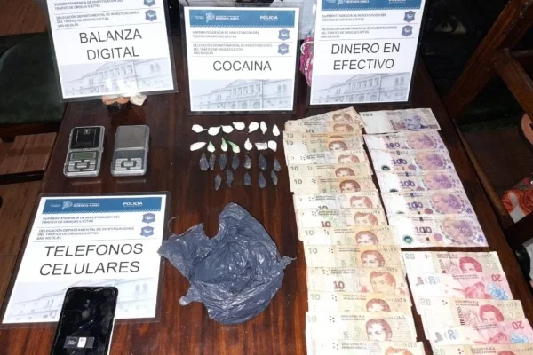 Cuatro detenidos y secuestro de drogas ilícitas