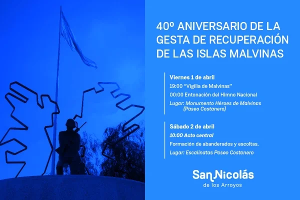 Actividades por un nuevo aniversario de la gesta de Malvinas