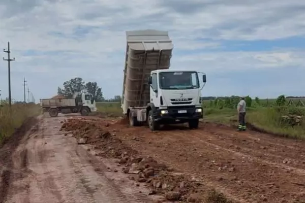 La Municipalidad avanza en los trabajos de los caminos rurales