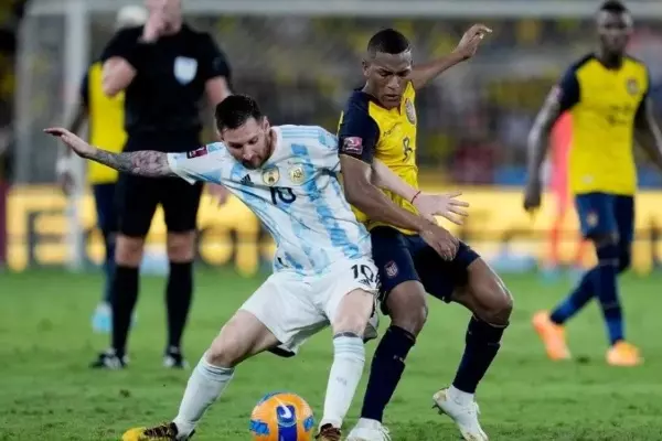 Argentina igualó 1 a 1 con Ecuador