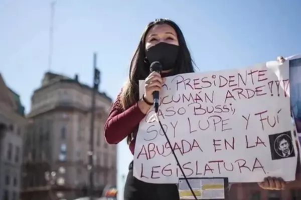 La denuncia de Lupe contra Ricardo Bussi por abuso sexual llegó a la ONU