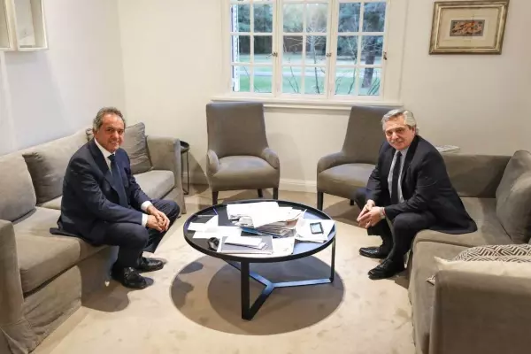 Scioli respaldó a Fernández