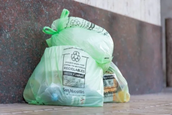 hoy se recolectan los residuos reciclables en la zona centro