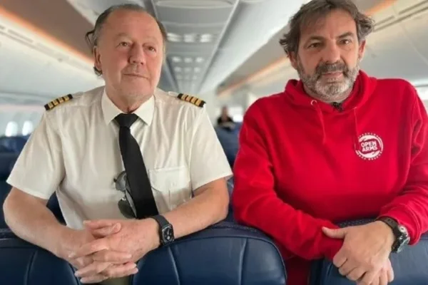 Así fue el primer vuelo de un corredor humanitario con colaboración de Argentina