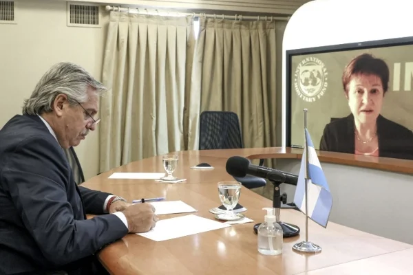 Fernández y Georgieva destacaron la importancia del acuerdo