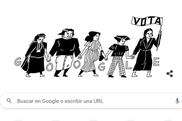 Google rinde homenaje en su Doodle a Elena Caffarena