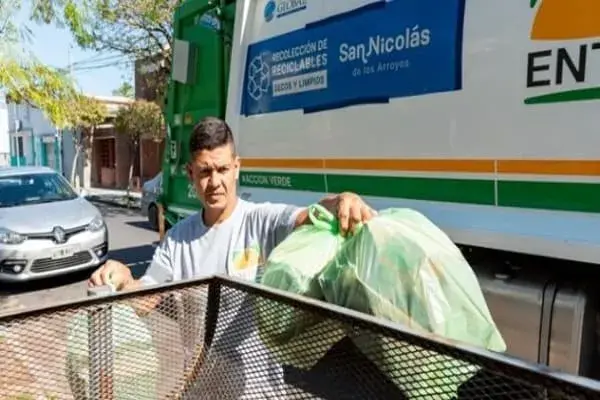 Jueves de residuos reciclables y cambios en la recolección por el feriado del 2 de abril en San Nicolás