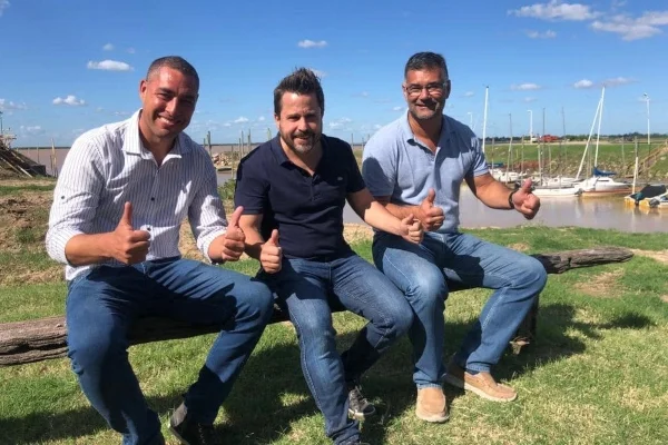 El Diputado nacional Martin Tetaz visitó el frigorifico de Pérez Millán y almorzó en el club náutico Ramallo