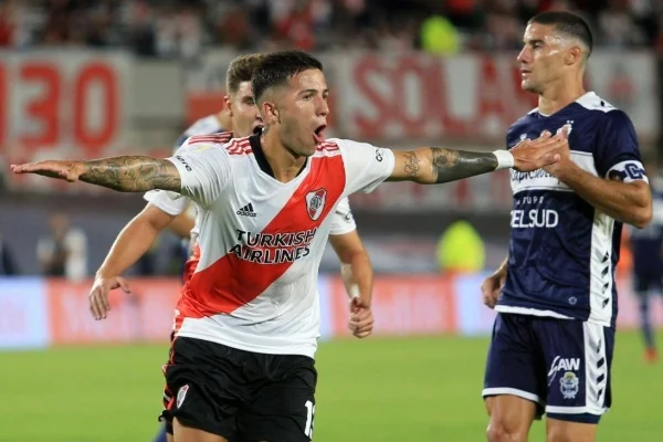 River goleó 4 a 0 a Gimnasia