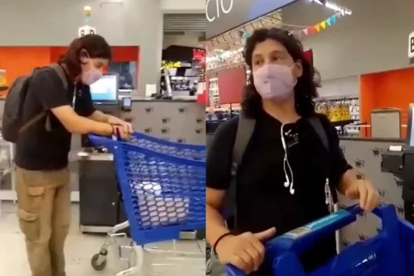 Escrachan a un hombre por abusar de una joven en un supermercado