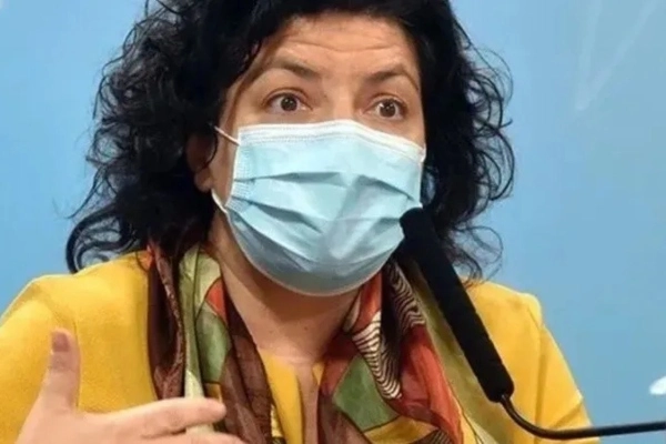 "Es esperable que aumenten los casos de Covid-19" durante el invierno, advirtió Vizzotti