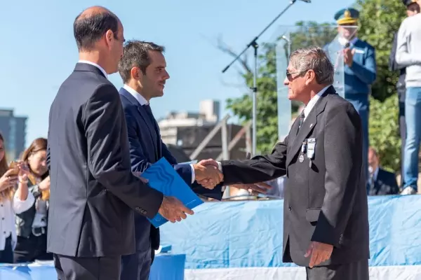 Los nicoleños rindieron un nuevo homenaje a los héroes de Malvinas