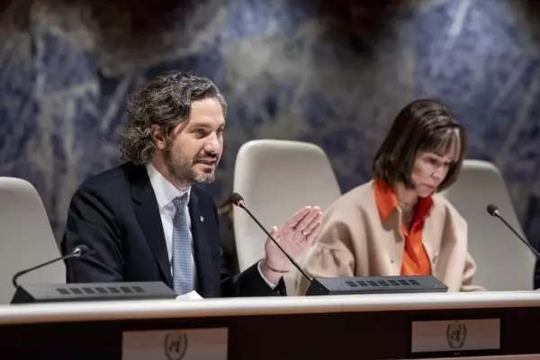 El Ministro de Relaciones Exteriores, Santiago Cafiero, deberá decidir si sanciona a la Federación de Rusia en la OEA.