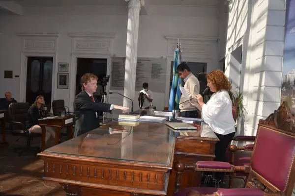 Concejo Deliberante: Asumió Matías Grams como Presidente