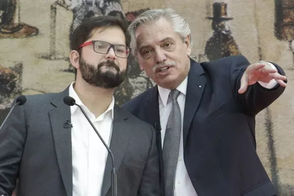 Alberto Fernández recibió a Gabriel Boric para avanzar en los puntos en común entre ambas naciones