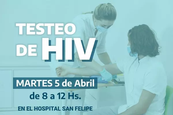 Test rápidos de HIV en el hospital San Felipe