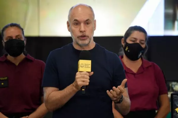 El jefe de gobierno porteño, Horacio Rodríguez Larreta.