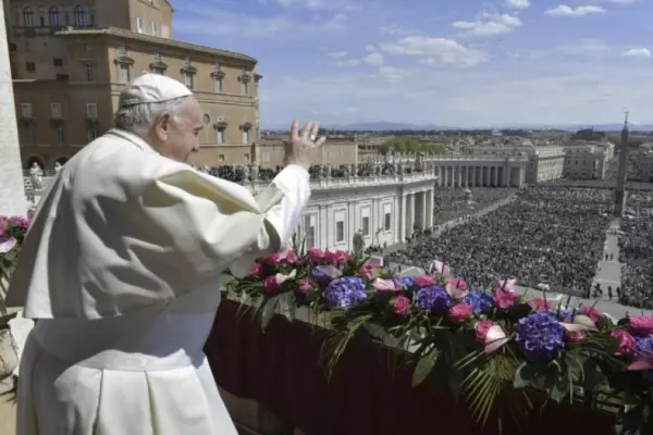 Francisco en la Misa de Pascuas