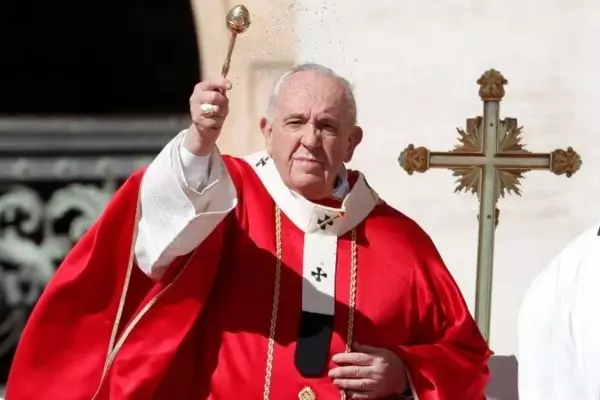 El papa Francisco afirmó que por la guerra en Ucrania "se vuelve a crucificar a Cristo"