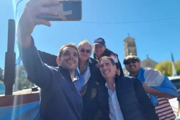 Santilli y Passaglia, primeros referentes de Juntos por el Cambio en llegar al tractorazo