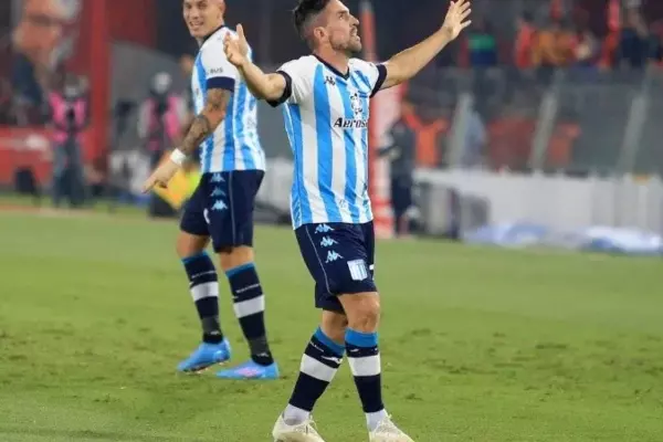 Gabriel Hauche sufrió una lesión que lo deja afuera varias semanas | Foto: NA (Marcelo Capece)