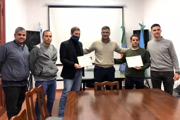 Se entregó un reconocimiento a dos empresas locales que participan del programa de RSE