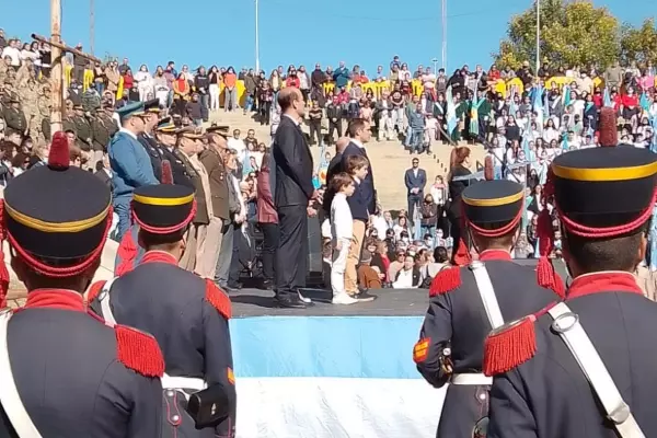 Se realizó el acto por el 40º aniversario de la gesta de Malvinas