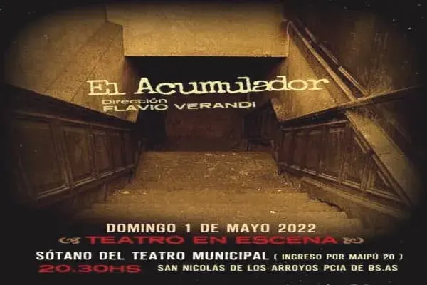 “En Escena” presenta “El Acumulador”en el sótano del teatro