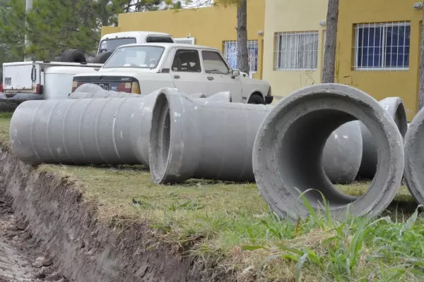 Trabajos en barrio Pinar del Río