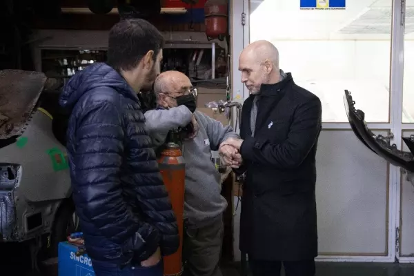 Rodríguez Larreta recorrió Avellaneda