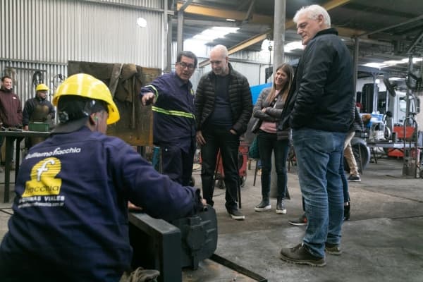 Con eje en seguridad, Rodríguez Larreta recorrió Florencio Varela