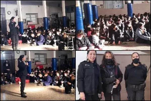 Se realizó una charla de sensibilización y violencia de género en la Escuela San José