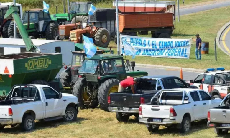 Comenzó el paro del campo: qué reclama la Mesa de Enlace y cómo será la protesta