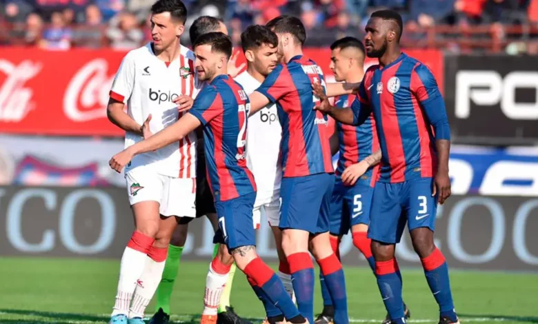 San Lorenzo igualo con Estudiantes de la Plata